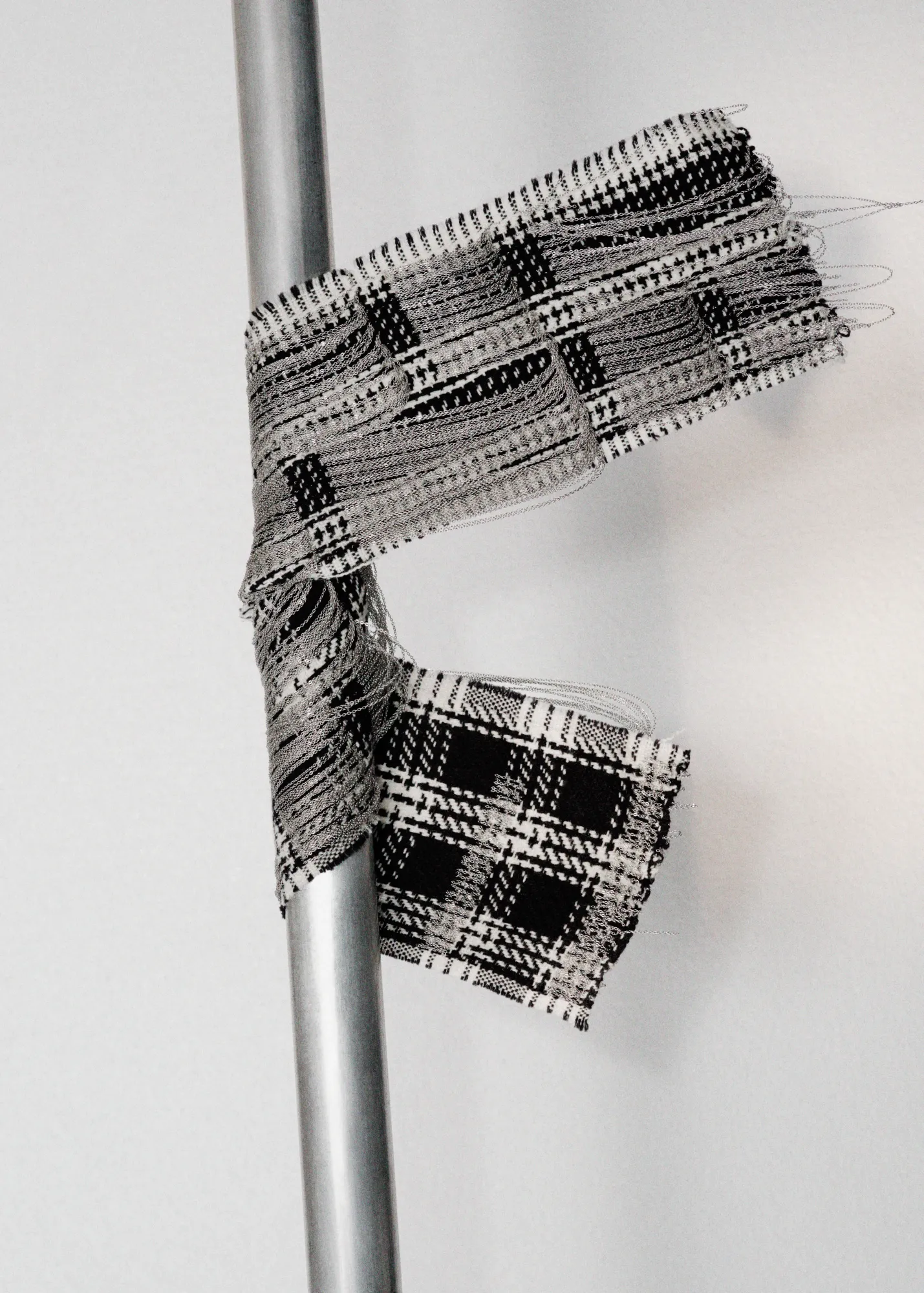 Haus Nuller Collection N1 textile panel photographed as a material study.