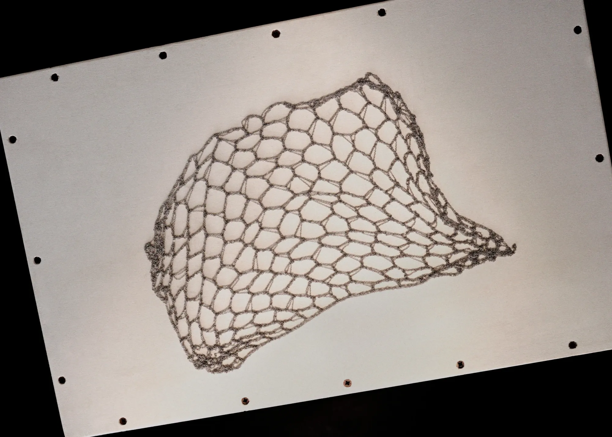 Haus Nuller Collection N1 textile panel and material study.