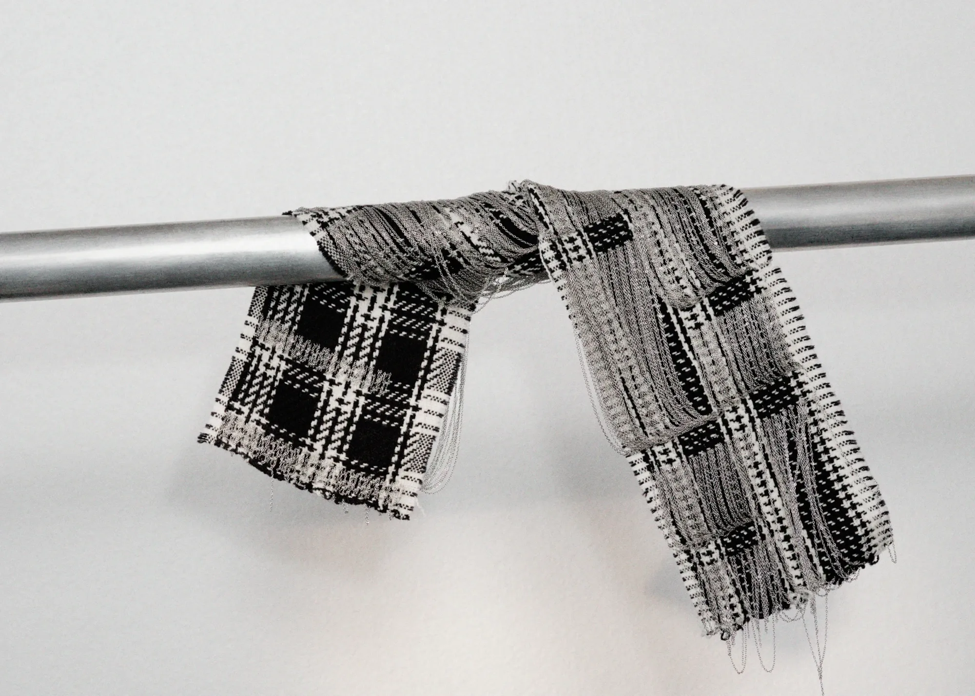 Haus Nuller Collection N1 woven textile panel study.